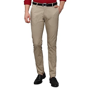 Allen Solly Mens Mid Rise Slim Casual