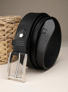 Allen Solly Men Black Genuine Leather Belt