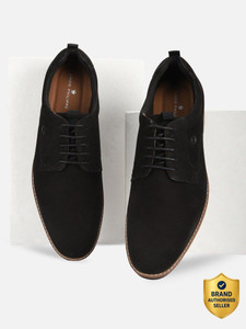 Allen Solly Men Black Lace Up Shoes