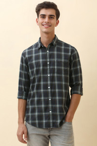 Allen Solly Men Checkered Casual Multicolor Shirt