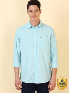 Allen Solly Men Comfort Fit Solid Casual