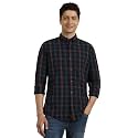 Allen Solly Men Cotton Checkered Regular Fit