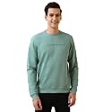 Allen Solly Men's Regular Fit Crew Neck Sweatshirt with Branding