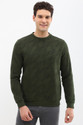 Allen Solly Men Full Sleeve Printed Sweatshirt