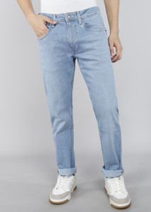 Allen Solly Men Regular Mid Rise Blue