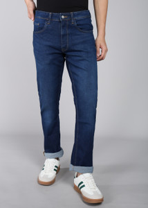 Allen Solly Men Regular Mid Rise Blue