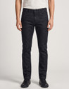 Allen Solly Men Regular Mid Rise Black