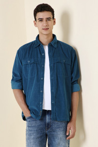 Allen Solly Men Slim Fit Solid Casual