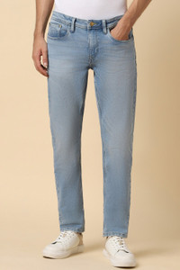 Allen Solly Men Slim Mid Rise Blue