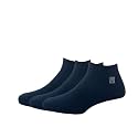 Allen Solly Mens Cotton Ankle Length Socks (Pack Of 3) Navy