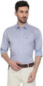 Allen Solly Men Solid Formal Blue Shirt