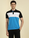 Allen Solly Men Solid Polo Neck Cotton