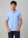 Allen Solly Men Solid Polo Neck Cotton