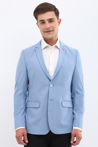 Allen Solly Men Solid Single Breasted Formal