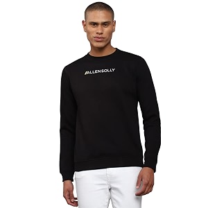 allen solly men39s casual crew neck sweatshirt  60 cotton  regular fit  full seelves sweatshirt