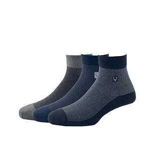 allen solly cotton men ankle length socks