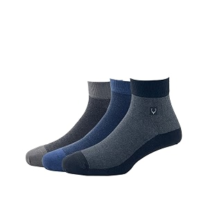 allen solly cotton men ankle length socks