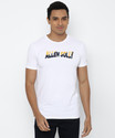 Allen Solly Printed Men Round Neck White T-Shirt