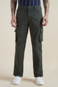 Allen Solly Regular Fit Men Green Trousers