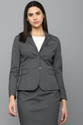 Allen Solly Self Design Single Breasted Formal Women Blazer
