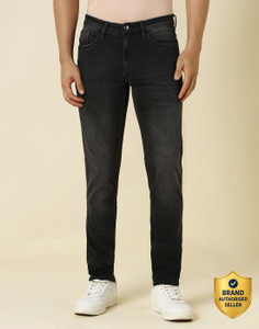 Allen Solly Skinny Men Black Jeans