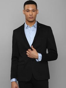 Allen Solly Solid Single Breasted Formal Men