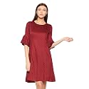 Allen Solly Women39s A-Line Knee-Long Dress