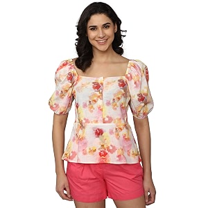 Allen Solly Womens Regular Fit Blouse