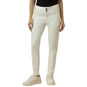 Allen Solly Womens Slim Jeans