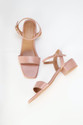 Allen Solly Women Heels Sandal (Pink , 6)