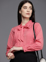 Allen Solly Women Regular Fit Polka Print