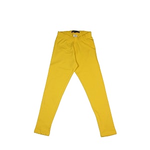 Allen Solly Yellow Knit Leggings