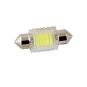 AllExtreme EXDL21G LED Universal Car Interior Super Bright Roof Light Reading Dome Bulb Lamp with Festoon Holder (1.6W, White,1 Pc)