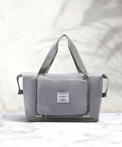 alley street expandable large capacity folding bag travel waterproof carry travel bag small travel bag  - large