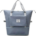 ALLEY STREET Expandable Large Capacity Folding Bag, Travel Waterproof Carry Travel Bag Small Travel Bag  - Large