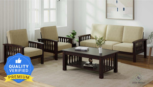 allie wood rosewood  sheesham  coffee table not included fabric 3  1  1 sofa set dark walnut finish irish cream diydo-it-yourself