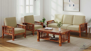 allie wood rosewood  sheesham  coffee table not included fabric 3  1  1 sofa set