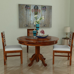 allie wood rosewood sheesham with free gift 3 wall shelves solid wood 3 seater dining set