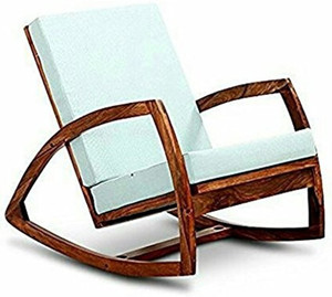 allie wood rosewood  sheesham  solid wood 1 seater rocking chairs finish color - brown diydo-it-yourself