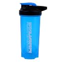 ALLIEDSALES Work Hard Play Hard SG-121 Gym Shaker 700 ml with Steel Mixer (Medium; Blue)