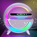 AllinOne's G Shape Wireless Bluetooth Speaker Multicolor Changing LED Light B1 with Google Assistant Smart Speaker (Multicolor)