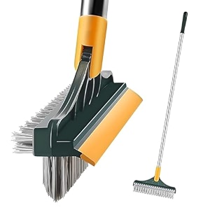 3 in 1 floor brushes with long handle bathroom cleaning brush with wiper -long handle toilet brush bathroom tiles cleaning floor brush 3 in 1 mop