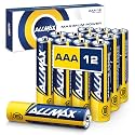 Allmax AAA Maximum Power Alkaline Batteries (12 Count) – 1.5V