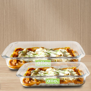 Allo Borosilcate Rectangle Glass Baking Dish Baking