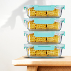 Allo Glass Fridge Container - 1040 ml