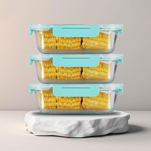 Allo Glass Fridge Container - 1040 ml