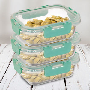 Allo Glass Fridge Container - 185 ml