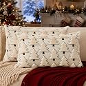 Allorry Christmas Pillow Covers 12x20 inch Set