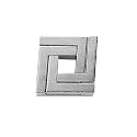 Alloy Metal Brain Teaser Puzzles, 3D IQ Testing Lock Puzzles, High Difficulty Mind Challenging Metal Puzzles for Adults &amp; Kids, Assorted Metal Puzzles Set (Square Lock)