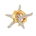 Alloy Metal Brain Teaser Puzzles, 3D IQ Testing Lock Puzzles, High Difficulty Mind Challenging Metal Puzzles for Adults &amp; Kids, Assorted Metal Puzzles Set (Star Fish)